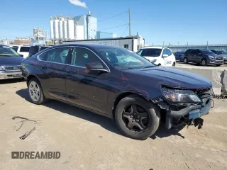 2015 Chevrolet Impala LS with VIN 2G11Z5SL1F9223010, listed as a Copart auction lot 56824954 with 127,596 mi miles and Salvage title. Bid and sale history available at DreamBid. Image 4.