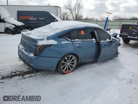 2023 Cadillac CT5 Sport z VIN 1G6DU5RK0P0125956, wystawiony jako Copart lot #45458675 z przebiegiem Nie podano mil oraz Nie do naprawy • Non repairable. Historia ofert i sprzedaży dostępna na DreamBid. Obrazek 3.