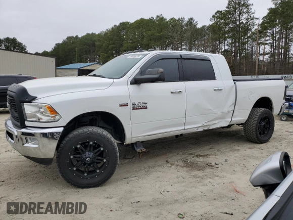 2018 Ram 2500 Big Horn with VIN 3C6UR5MJXJG117001, listed as a Copart auction lot 48939635 with 96,332 mi miles and Salvage title. Bid and sale history available at DreamBid. Image 1.