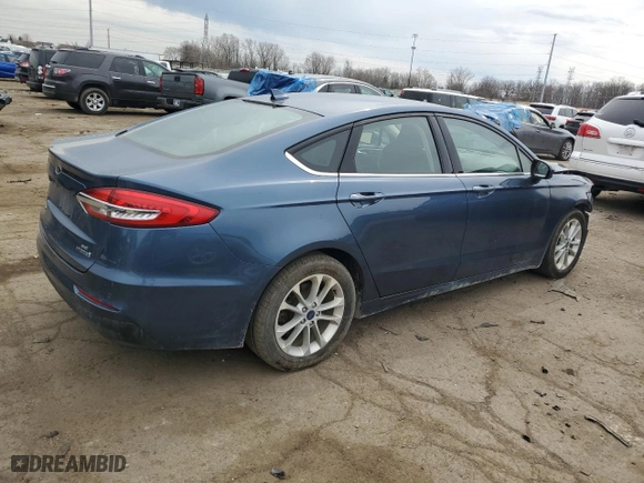 2019 Ford Fusion Hybrid SE with VIN 3FA6P0LU2KR168154, listed as a Copart auction lot 53126455 with 91,811 mi miles and Clean Title. Bid and sale history available at carsss.com. Image 3.