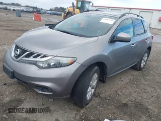 2011 Nissan Murano SL with VIN JN8AZ1MU2BW066230, listed as a IAAI auction lot 41187816 with 135,774 mi miles and . Bid and sale history available at DreamBid. Image 2.