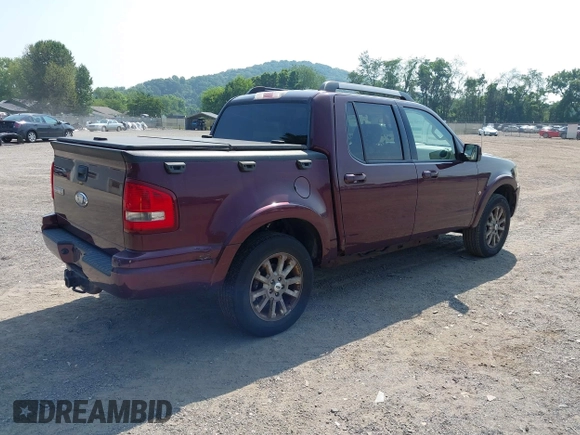 2007 Ford Explorer Sport Trac Limited with VIN 1FMEU33807UA13553, listed as a IAAI auction lot 42737889 with 106,430 mi miles and . Bid and sale history available at DreamBid. Image 4.