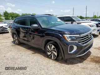 2025 Volkswagen Atlas SE with VIN 1V2WR2CA7SC538954, listed as a Copart auction lot 60905935 with 3,191 mi miles and Clean title. Bid and sale history available at DreamBid. Image 4.