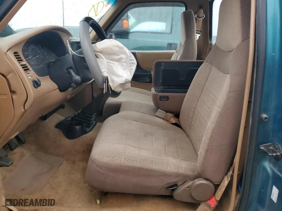 1996 Ford Ranger XL with VIN 1FTCR10U8TUB59731, listed as a Copart auction lot 75864964 with 108,080 mi miles and Salvage Title. Bid and sale history available at carsss.com. Image 7.