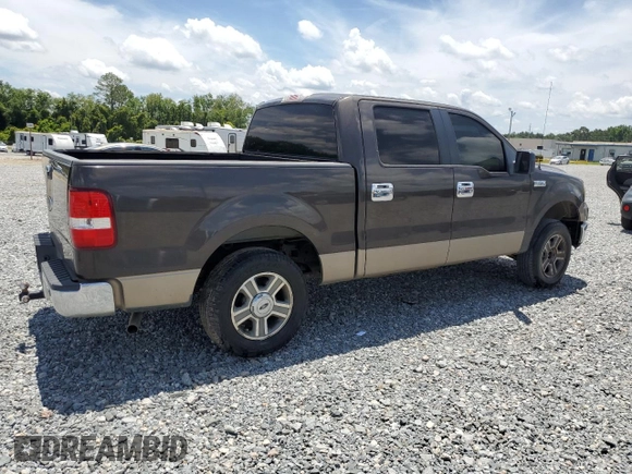 2005 Ford F-150 XLT with VIN 1FTRW12W05KD46817, listed as a Copart auction lot 60989615 with Not provided miles and Salvage title. Bid and sale history available at DreamBid. Image 3.