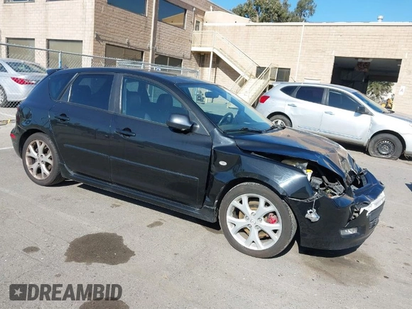 2008 Mazda 3 S Sport with VIN JM1BK344781871131, listed as a IAAI auction lot 41583158 with 172,928 mi miles and . Bid and sale history available at DreamBid. Image 1.