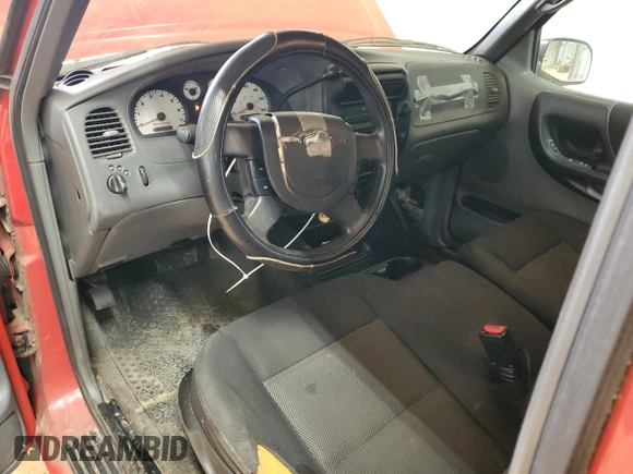 2004 Ford Ranger XL with VIN 1FTYR10U84PA40518, listed as a Copart auction lot 43245565 with 264,333 mi miles and Salvage Title. Bid and sale history available at DreamBid. Image 8.