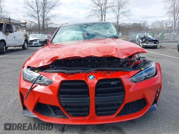 2021 BMW M3 Competition z VIN WBS33AY09MFK78325, wystawiony jako IAAI lot #41741258 z przebiegiem 30 300 mil mil oraz . Historia ofert i sprzedaży dostępna na DreamBid. Obrazek 6.