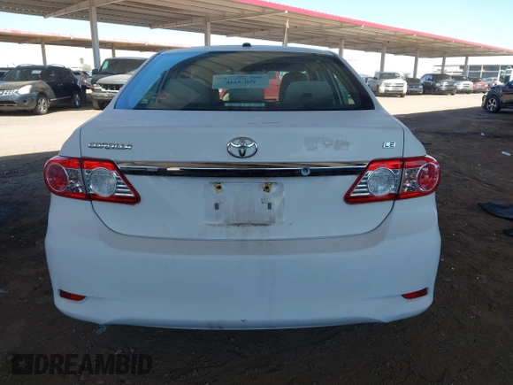 2011 Toyota Corolla L with VIN 2T1BU4EE3BC604630, listed as a IAAI auction lot 41986565 with 132,325 mi miles. Bid and sale history available at carsss.com. Image 16.