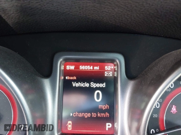 2018 Dodge Journey Crossroad with VIN 3C4PDDGG6JT491577, listed as a IAAI auction lot 41480039 with 56,054 mi miles and . Bid and sale history available at DreamBid. Image 7.