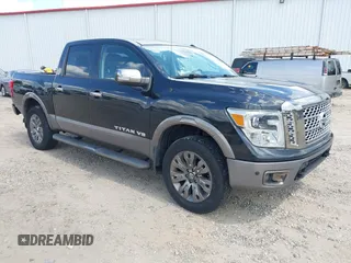 2019 Nissan Titan Platinum Reserve with VIN 1N6AA1E5XKN526988, listed as a IAAI auction lot 42750201 with 77,844 mi miles and . Bid and sale history available at DreamBid. Image 1.