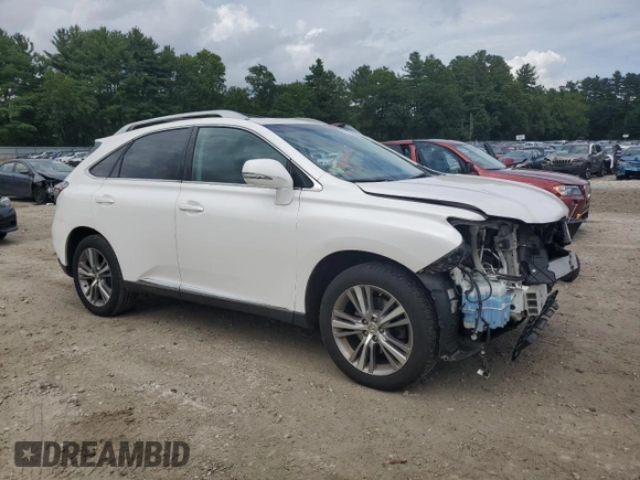 2015 Lexus RX 350 with VIN 2T2BK1BA3FC269456, listed as a Copart auction lot 63553795 with 85,442 mi miles and Clean title. Bid and sale history available at DreamBid. Image 4.