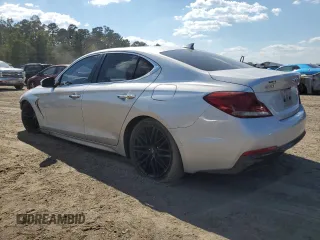 2019 Genesis G70 2.0T Advanced with VIN KMTG64LA7KU019392, listed as a Copart auction lot 73637084 with 85,750 mi miles and Salvage Title. Bid and sale history available at carsss.com. Image 2.
