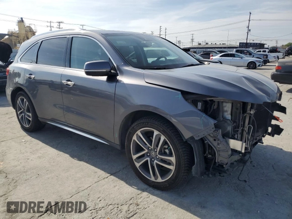 2017 Acura MDX Advance z VIN 5FRYD4H93HB037525, wystawiony jako Copart lot #45949485 z przebiegiem 199 077 mil mil oraz Szkoda całkowita • Salvage title. Historia ofert i sprzedaży dostępna na DreamBid. Obrazek 4.