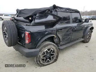 2024 Ford Bronco Outer Banks z VIN 1FMEE8BP6RLA07333, wystawiony jako Copart lot #50862875 z przebiegiem 11 348 mil mil oraz Szkoda całkowita • Salvage title. Historia ofert i sprzedaży dostępna na DreamBid. Obrazek 3.