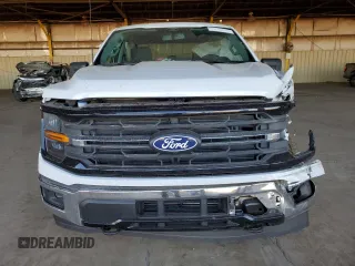 2024 Ford F-150 XLT with VIN 1FTEW3LP2RKD38855, listed as a Copart auction lot 80711074 with 12,360 mi miles and Salvage Title. Bid and sale history available at carsss.com. Image 5.