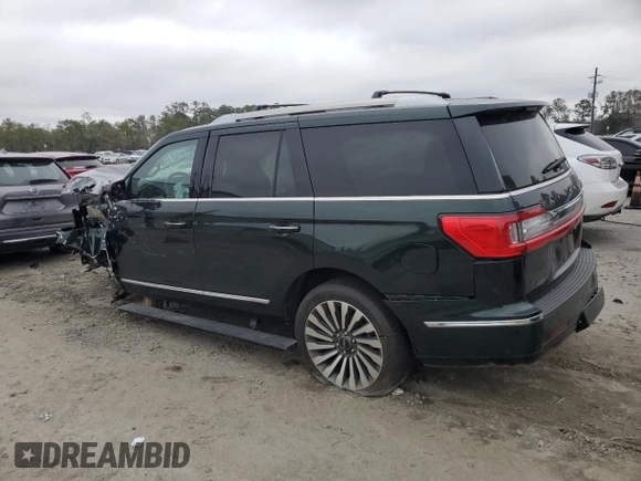 2021 Lincoln Navigator Reserve with VIN 5LMJJ2KT3MEL14652, listed as a Copart auction lot 44128165 with Not provided miles and Salvage title. Bid and sale history available at DreamBid. Image 2.