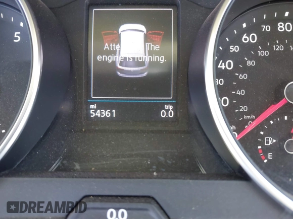 2019 Volkswagen Tiguan SE with VIN 3VV2B7AX1KM170926, listed as a IAAI auction lot 41953801 with 54,361 mi miles and . Bid and sale history available at DreamBid. Image 15.