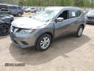 2016 Nissan Rogue SV with VIN KNMAT2MV9GP693049, listed as a IAAI auction lot 42053309 with 75,379 mi miles. Bid and sale history available at carsss.com. Image 17.