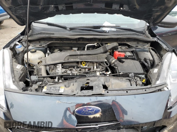 2022 Ford Escape SE with VIN 1FMCU9G62NUA80722, listed as a Copart auction lot 58784075 with 57,867 mi miles and Salvage title. Bid and sale history available at DreamBid. Image 12.