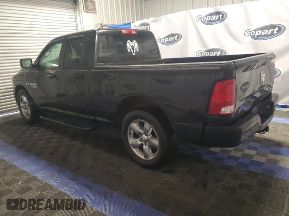 2018 Ram 1500 Express with VIN 1C6RR6FT9JS322571, listed as a Copart auction lot 47788565 with 121,054 mi miles and Clean title. Bid and sale history available at DreamBid. Image 2.