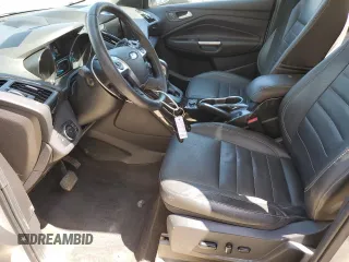 2014 Ford Escape Titanium with VIN 1FMCU9J95EUD18808, listed as a Copart auction lot 52397845 with 136,441 mi miles and Salvage Title. Bid and sale history available at carsss.com. Image 7.