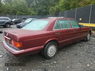 1986 Mercedes-Benz 420 with VIN WDBCA35D7GA275231, listed as a Copart auction lot 68381924 with 239,977 mi miles and Clean Title. Bid and sale history available at carsss.com. Image 3.