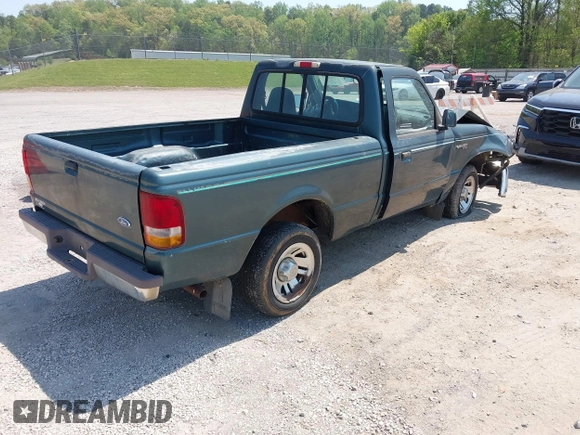 1997 Ford Ranger XLT with VIN 1FTCR10AXVUB07350, listed as a IAAI auction lot 42069681 with 245,752 mi miles and . Bid and sale history available at DreamBid. Image 4.