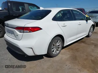 2024 Toyota Corolla LE with VIN JTDB4MEEXR3024245, listed as a IAAI auction lot 42353374 with 25,813 mi miles and . Bid and sale history available at DreamBid. Image 4.