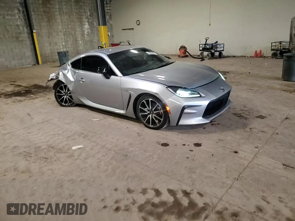 2023 Toyota GR86 with VIN JF1ZNBC10P8755482, listed as a Copart auction lot 46685005 with 38,466 mi miles and Salvage Title. Bid and sale history available at carsss.com. Image 14.