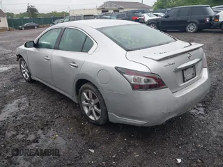 2012 Nissan Maxima SV with VIN 1N4AA5AP6CC867258, listed as a IAAI auction lot 42386985 with Not provided miles and . Bid and sale history available at DreamBid. Image 3.
