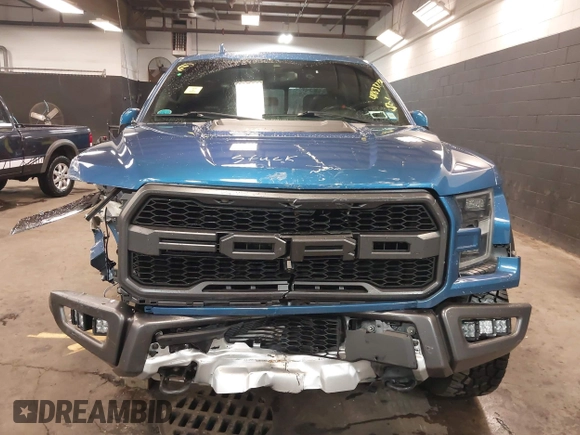 2019 Ford F-150 Raptor with VIN 1FTFW1RG9KFA40236, listed as a IAAI auction lot 41833222 with 109,231 mi miles. Bid and sale history available at carsss.com. Image 13.