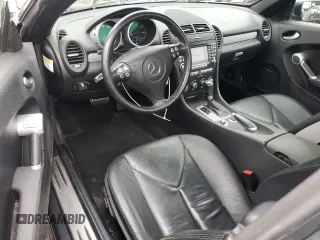 2008 Mercedes-Benz SLK 280 with VIN WDBWK54F88F176639, listed as a Copart auction lot 63064995 with 77,190 mi miles and Salvage title. Bid and sale history available at DreamBid. Image 8.