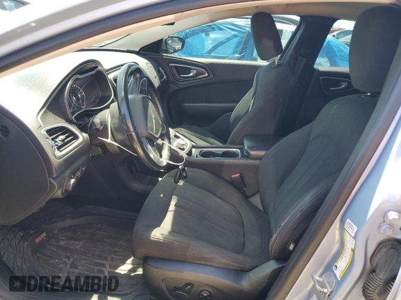 2015 Chrysler 200 Limited with VIN 1C3CCCABXFN714756, listed as a Copart auction lot 55330605 with 173,841 mi miles and Salvage Title. Bid and sale history available at DreamBid. Image 7.