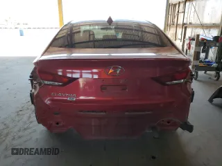 2017 Hyundai Elantra SE z VIN 5NPD74LF4HH142127, wystawiony jako Copart lot #57972015 z przebiegiem 104 176 mil mil oraz Szkoda całkowita • Salvage title. Historia ofert i sprzedaży dostępna na DreamBid. Obrazek 6.