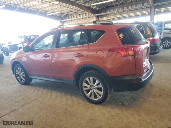 2015 Toyota RAV4 Limited with VIN 2T3YFREVXFW172454, listed as a Copart auction lot 50243875 with 110,750 mi miles and Salvage Title. Bid and sale history available at carsss.com. Image 2.