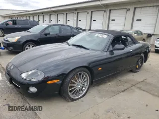 2006 Jaguar XK with VIN SAJDA42C462A44968, listed as a Copart auction lot 75758524 with 77,266 mi miles and Salvage Title. Bid and sale history available at carsss.com. Image 1.