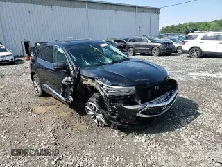 2021 Acura RDX Technology with VIN 5J8TC2H54ML001707, listed as a Copart auction lot 56026285 with 75,720 mi miles and Salvage title. Bid and sale history available at DreamBid. Image 14.