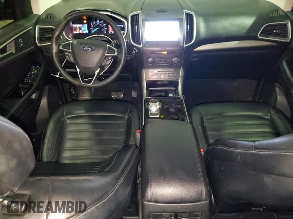 2019 Ford Edge SEL with VIN 2FMPK3J98KBC40336, listed as a Copart auction lot 41475595 with 152,452 mi miles and Salvage Title. Bid and sale history available at carsss.com. Image 8.