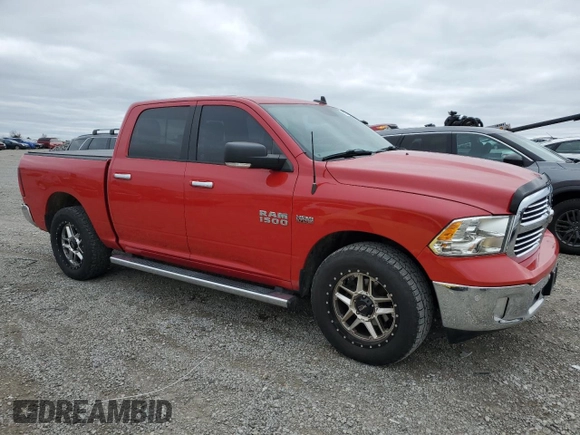 2018 Ram 1500 Big Horn with VIN 3C6RR7LT8JG178402, listed as a Copart auction lot 51204195 with 100,065 mi miles and Salvage title. Bid and sale history available at DreamBid. Image 4.