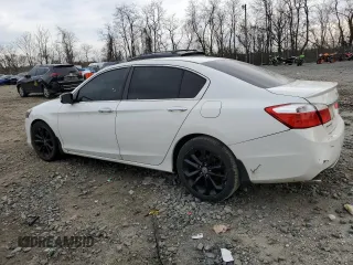 2014 Honda Accord Sedan Sport with VIN 1HGCR2F50EA278515, listed as a Copart auction lot 49825875 with 160,210 mi miles and Salvage Title. Bid and sale history available at carsss.com. Image 2.