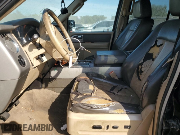 2007 Ford Expedition Max Eddie Bauer with VIN 1FMFK18577LA18641, listed as a Copart auction lot 83966204 with 285,859 mi miles and Salvage Title. Bid and sale history available at DreamBid. Image 7.