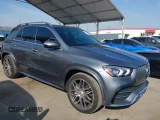 2022 Mercedes-Benz GLE 53 AMG with VIN 4JGFB6BB6NA667111, listed as a IAAI auction lot 41841083 with 38,247 mi miles and . Bid and sale history available at DreamBid. Image 1.
