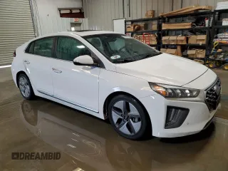2021 Hyundai Ioniq Limited with VIN KMHC05LC2MU260992, listed as a Copart auction lot 80240064 with 120,266 mi miles and Clean title. Bid and sale history available at DreamBid. Image 4.