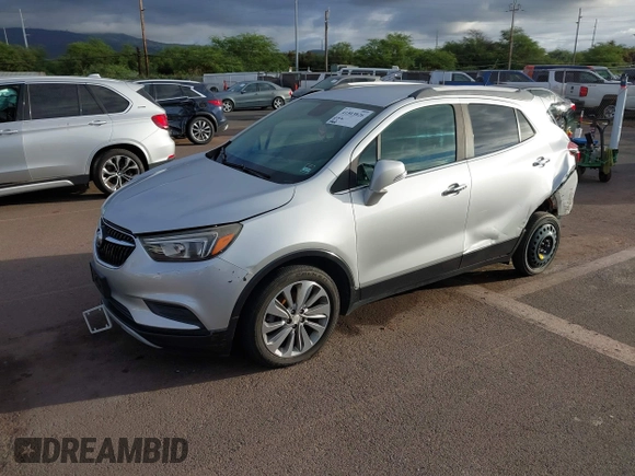 2018 Buick Encore Preferred with VIN KL4CJASB7JB646523, listed as a IAAI auction lot 41503826 with 80,760 mi miles and . Bid and sale history available at carsss.com. Image 17.