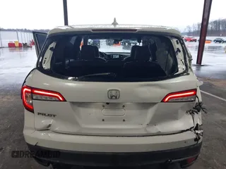 2021 Honda Pilot EX-L with VIN 5FNYF5H57MB022843, listed as a IAAI auction lot 41186957 with 57,836 mi miles. Bid and sale history available at carsss.com. Image 6.