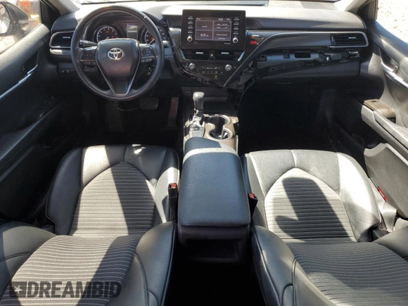 2023 Toyota Camry SE with VIN 4T1G11AK0PU751342, listed as a Copart auction lot 49345515 with 22,887 mi miles and Salvage Title. Bid and sale history available at DreamBid. Image 8.