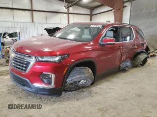 2023 Chevrolet Traverse LT z VIN 1GNEVHKW9PJ185409, wystawiony jako Copart lot #50770155 z przebiegiem 29 642 mil mil oraz Nie do naprawy • Non repairable. Historia ofert i sprzedaży dostępna na DreamBid. Obrazek 1.