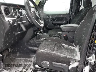 2023 Jeep Wrangler Unlimited Willys Sport with VIN 1C4HJXDMXPW596537, listed as a Copart auction lot 45043975 with 8,076 mi miles and Salvage Title. Bid and sale history available at DreamBid. Image 7.