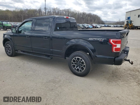 2018 Ford F-150 XL with VIN 1FTFW1EG8JFE09009, listed as a Copart auction lot 51131405 with 188,271 mi miles and Clean Title. Bid and sale history available at carsss.com. Image 2.